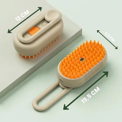 SuavePelo™ - El cepillo de vapor que limpia, hidrata y da brillo al pelaje de tu gato